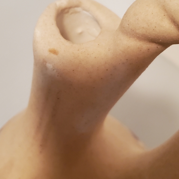 Handmade Vintage Double Wedding Chamber Sand Signed Aztec Indian Western Vase - Picture 7 of 11